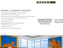 Tablet Screenshot of dominiclongcroft.com